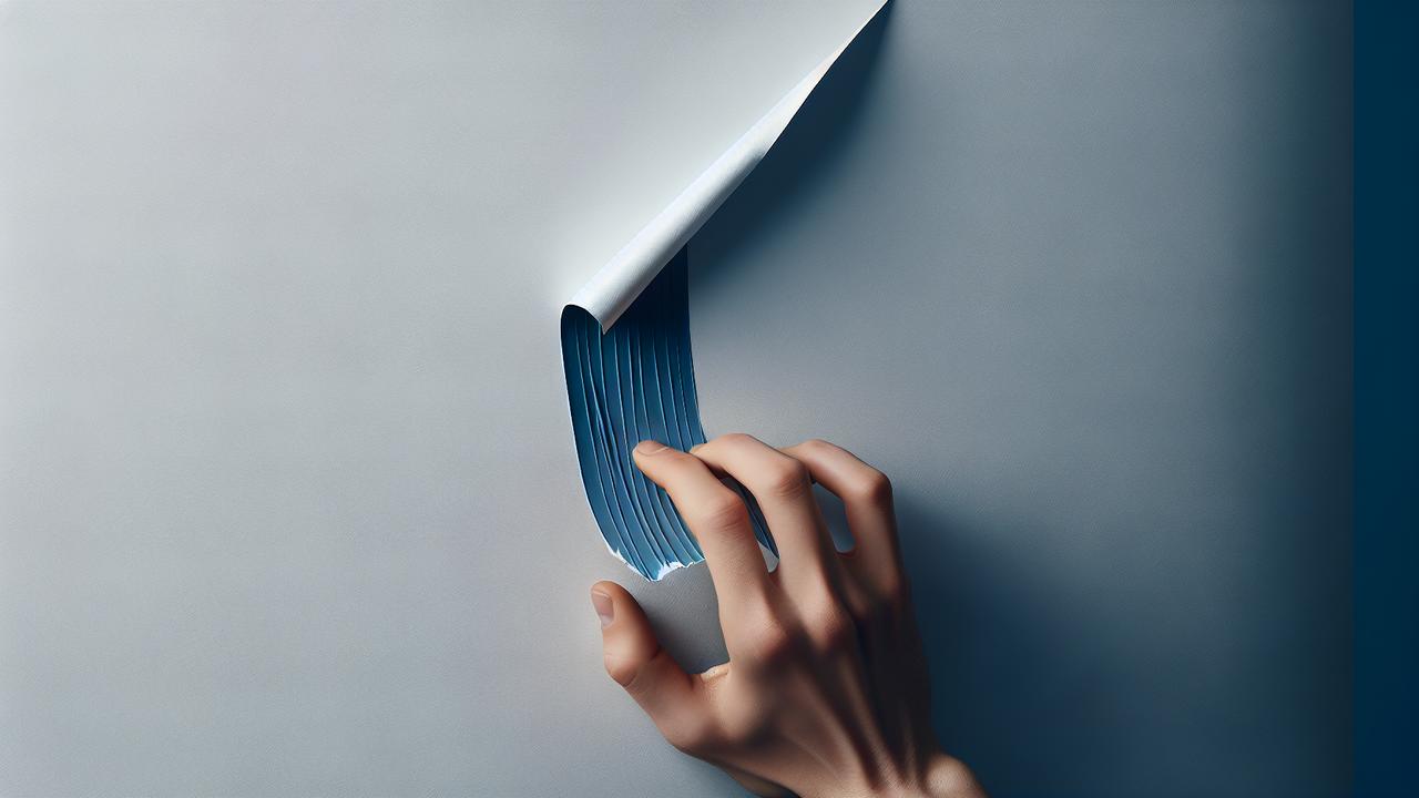 afplaktape verwijderen na schilderen