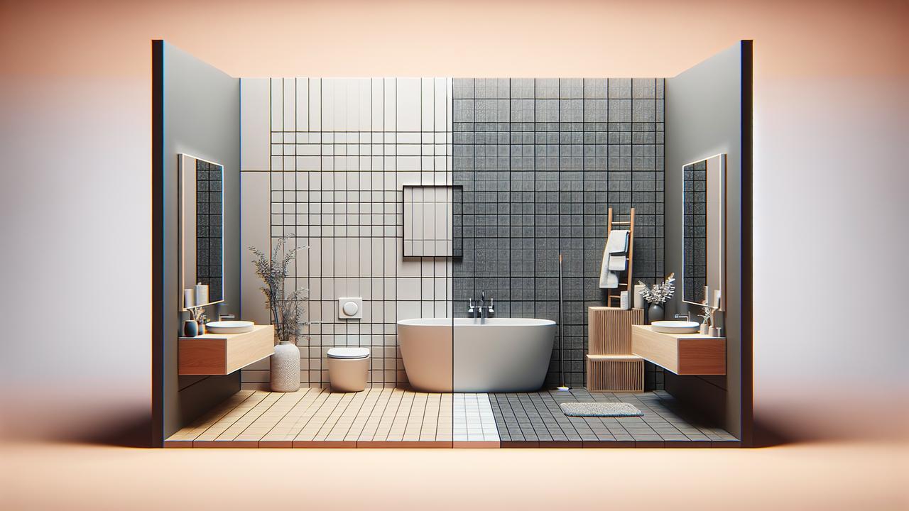 badkamer betegelen of schilderen