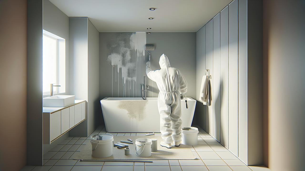 badkamer schilderen schimmel