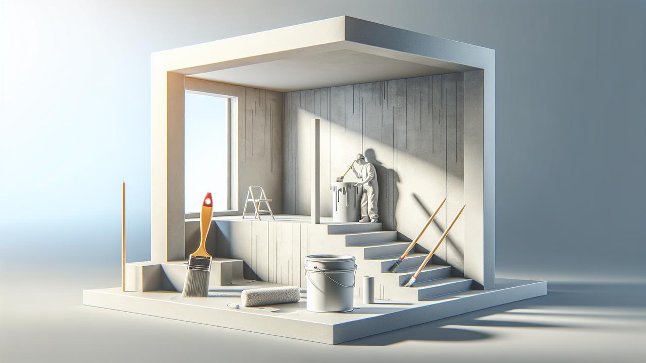 beton schilderen binnen