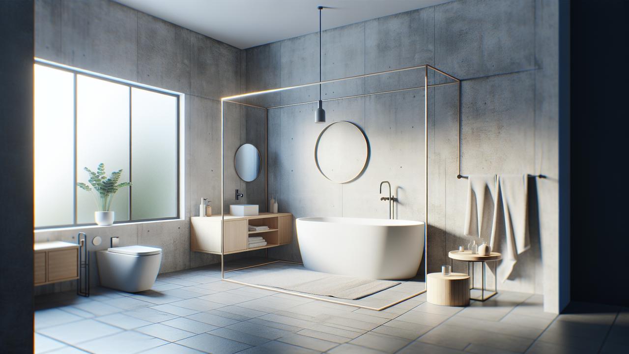betonverf action badkamer